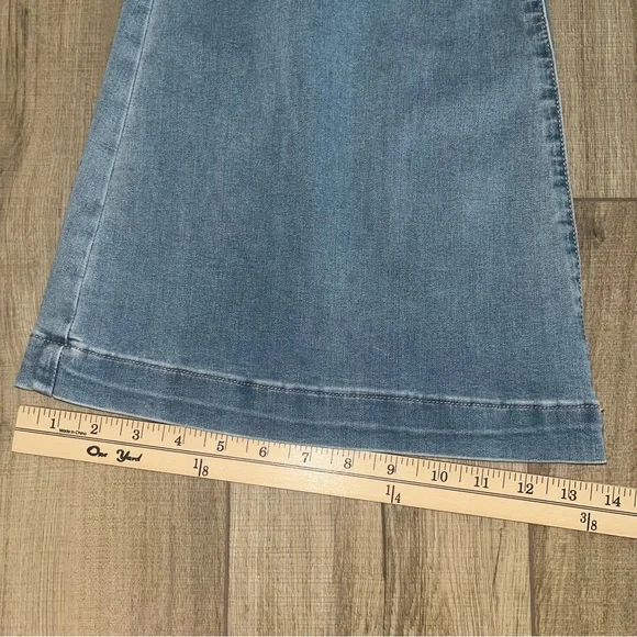 We the Free Venice Beach Flare Jeans Crossover High Rise 29 Boho Retro Wideleg - Picture 12 of 14
